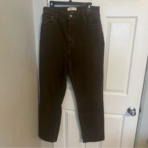 Abercrombie 90s Straight Ultra High Rise Curve Love LONG